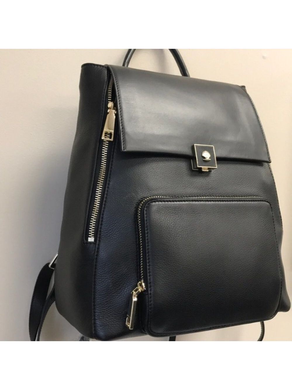 Modalu Agatha Leather Backpack Rucksack - Picture 2 of 8